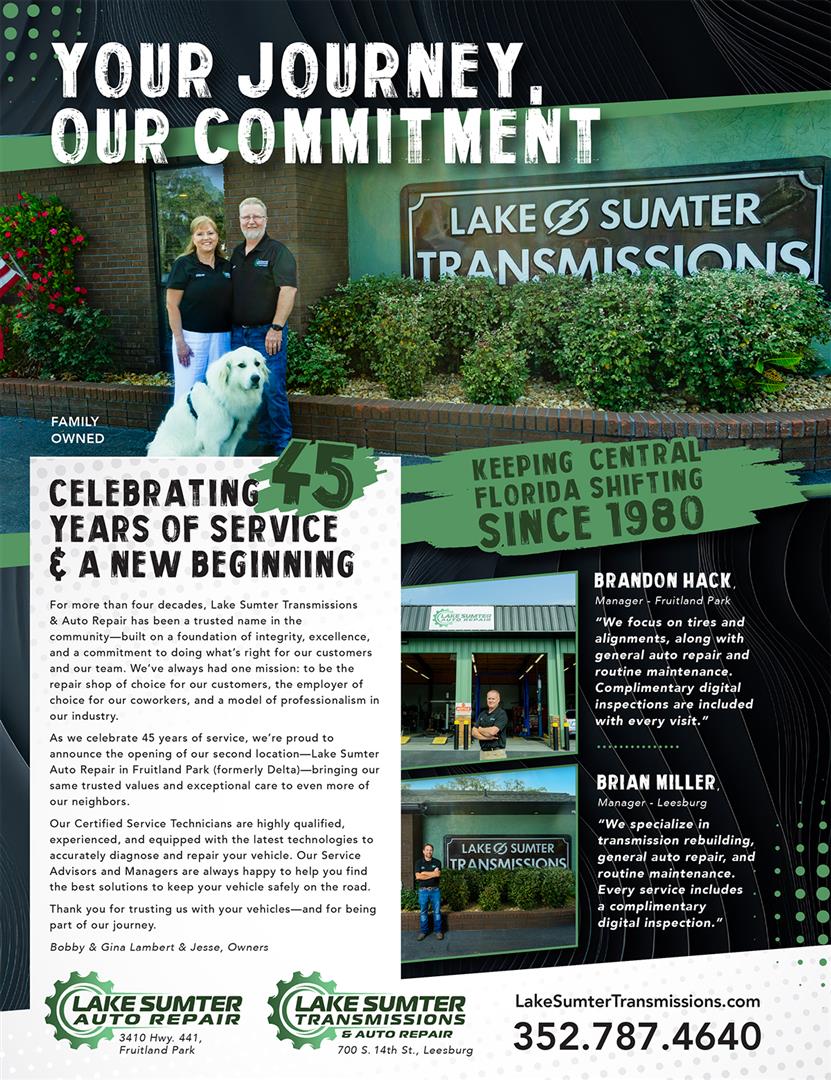 Lake Sumter Transmission Flyer