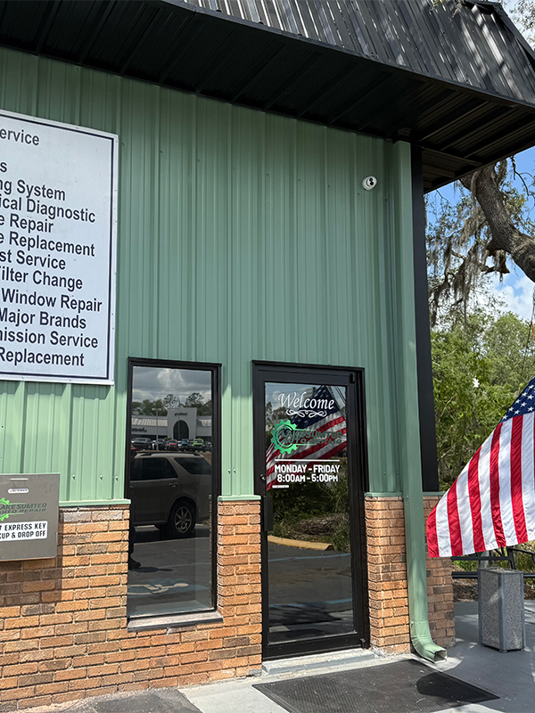 Lame Sumter Auto Repair Front Door
